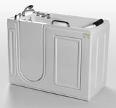 Empava 52.5 in. Acrylic Walk-in Tub Freestanding Soaking SPA Bathtub With Left Side Door